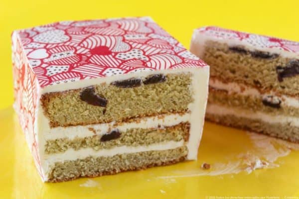 Torta de cumpleaños cuadrada