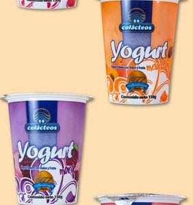 yogurts de frutas colácteos